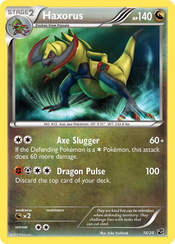 Haxorus [Dragon Vault] 16/20