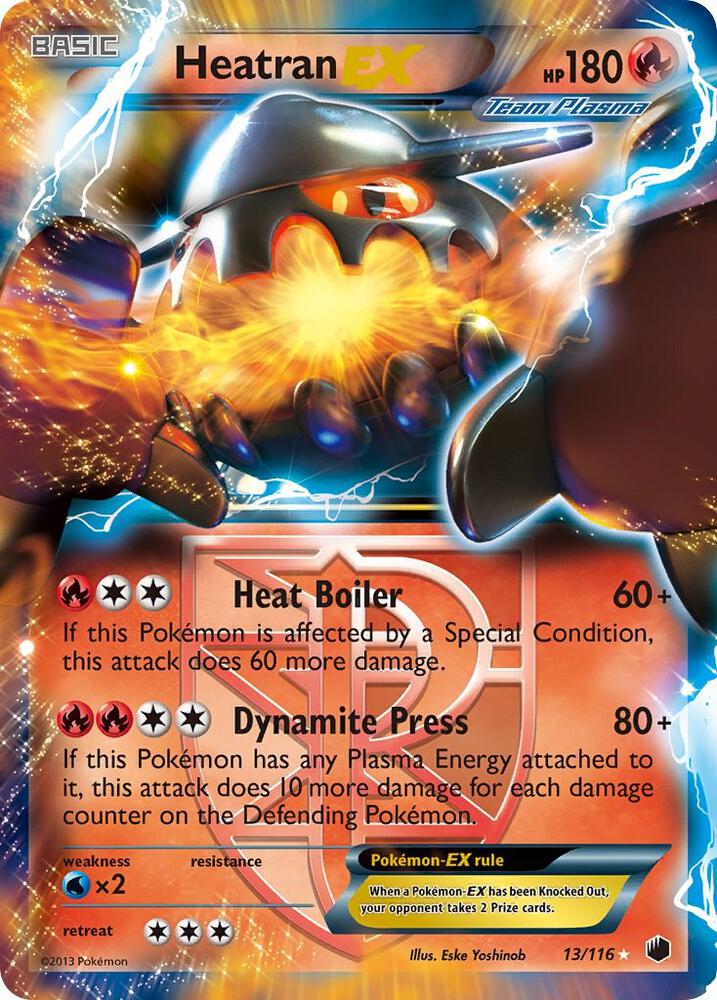 Heatran EX (Team Plasma) [Plasma Freeze] 13/116
