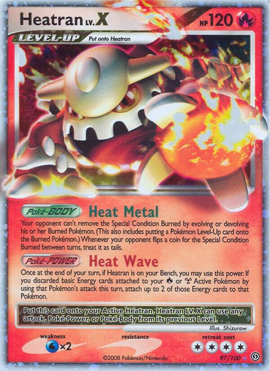 Heatran LV.X [Stormfront] 97/100