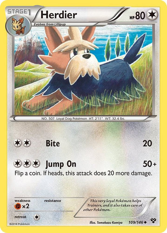 Herdier [XY Base Set] 109/146