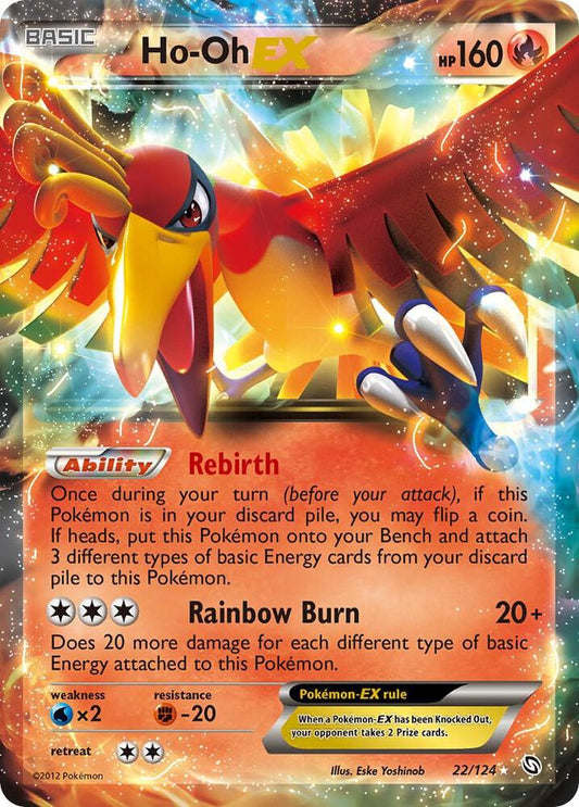 Ho-Oh EX [Dragons Exalted] 22/124