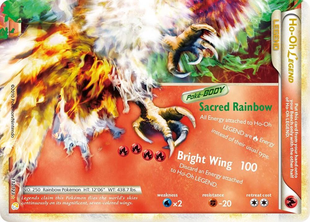 Ho-Oh Legend (Bottom) [HeartGold SoulSilver] 112/123