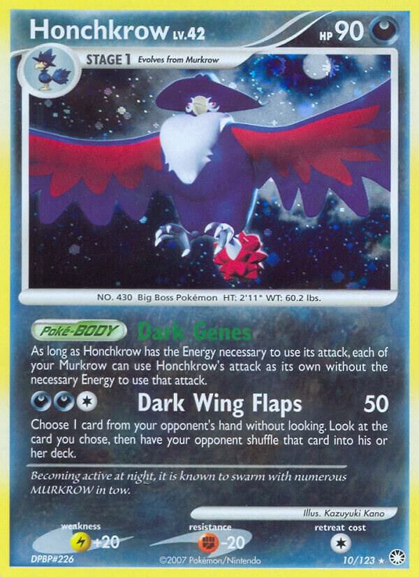 Honchkrow [Mysterious Treasures] 10/123