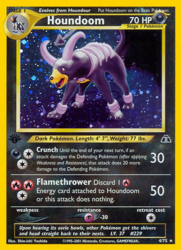 Houndoom (4) [Neo Discovery] 04/75