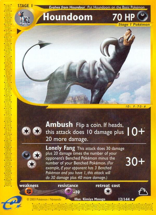 Houndoom (12) [Skyridge] 012/144