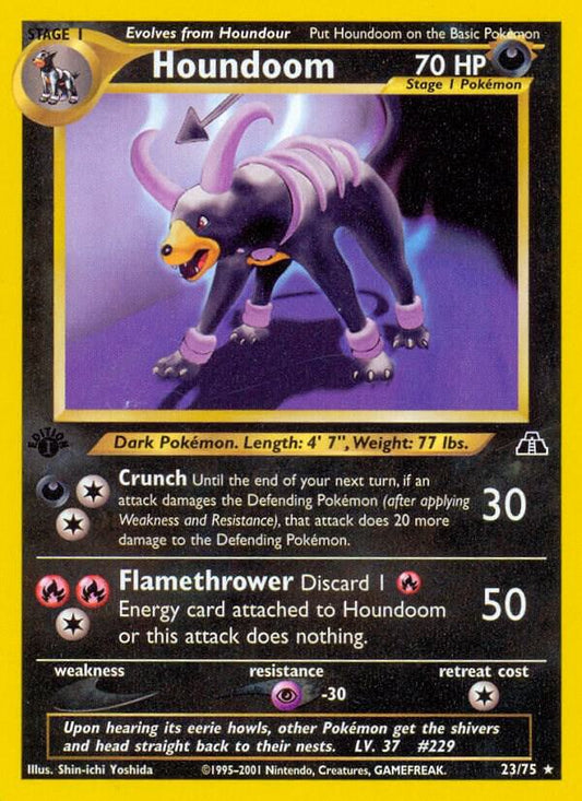 Houndoom (23) [Neo Discovery] 23/75