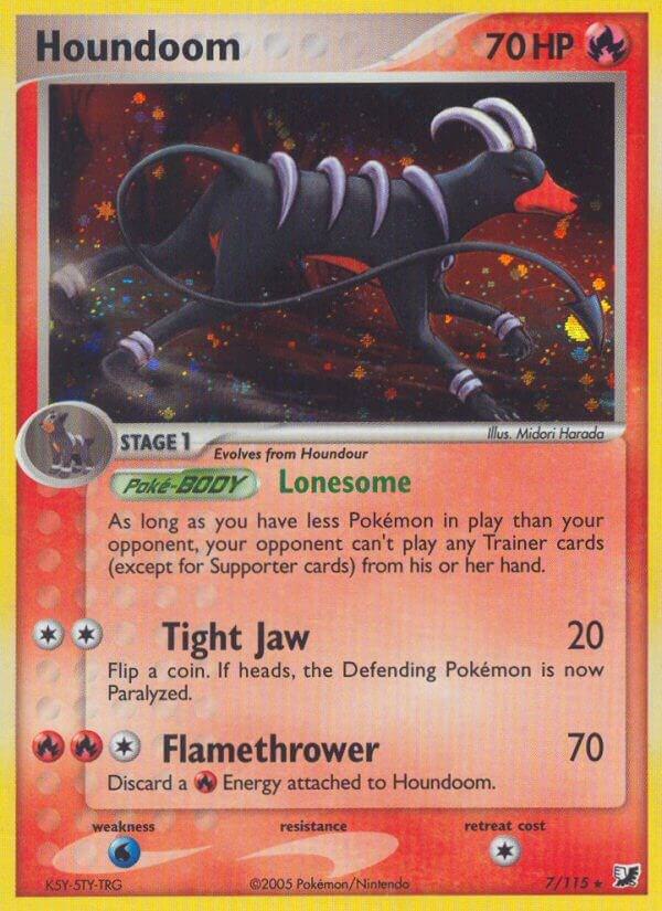 Houndoom [EX Unseen Forces] 7/115