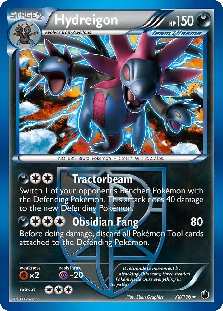 Hydreigon (Team Plasma) [Plasma Freeze] 78/116