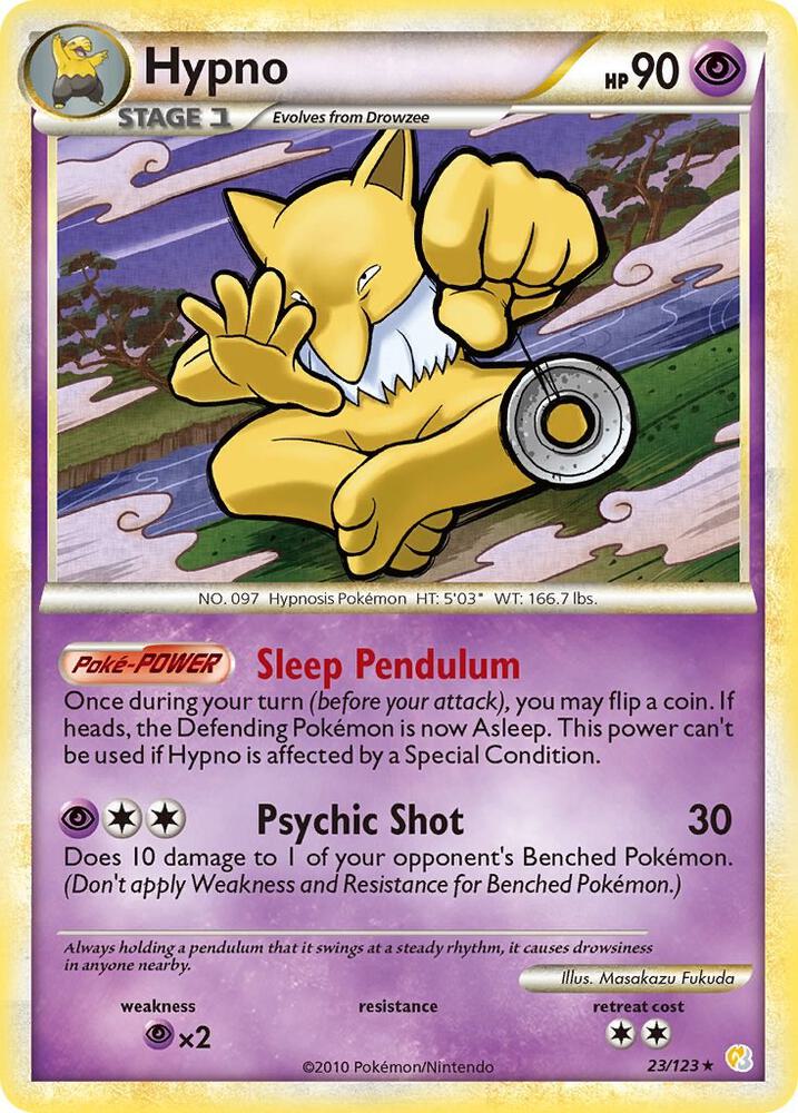 Hypno [HeartGold SoulSilver] 23/123