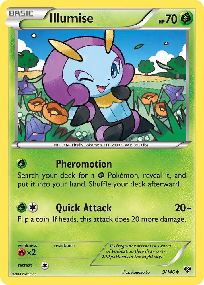 Illumise [XY Base Set] 9/146