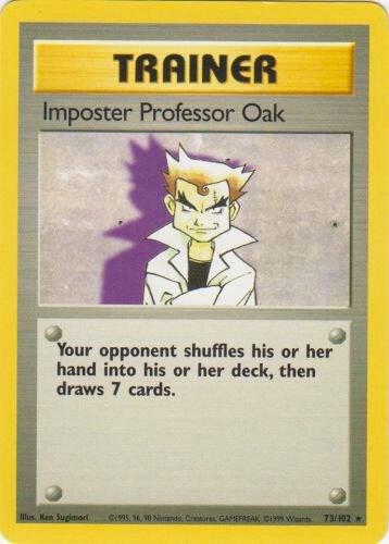 Imposter Professor Oak [Base Set] 073/102