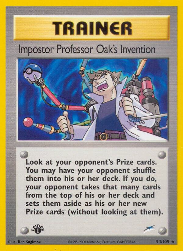 Impostor Professor Oak's Invention [Neo Destiny] 094/105