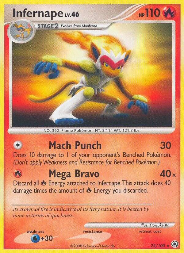 Infernape [Majestic Dawn] 22/100