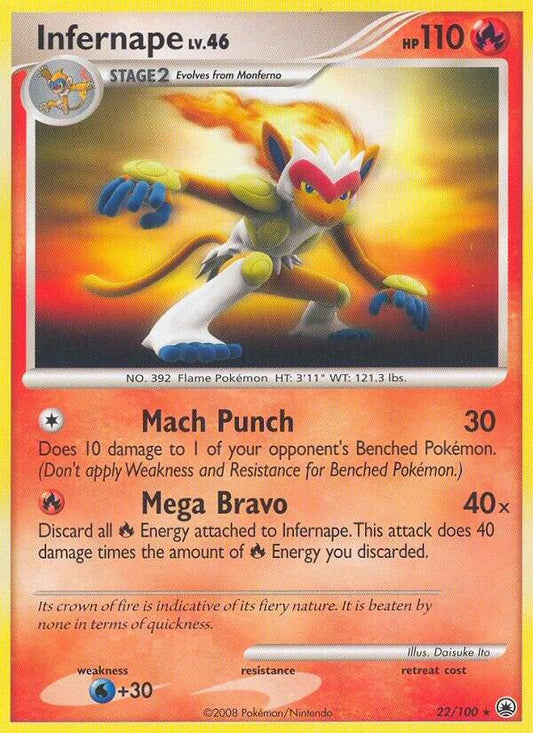 Infernape [Majestic Dawn] 22/100