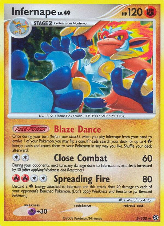Infernape [Stormfront] 3/100