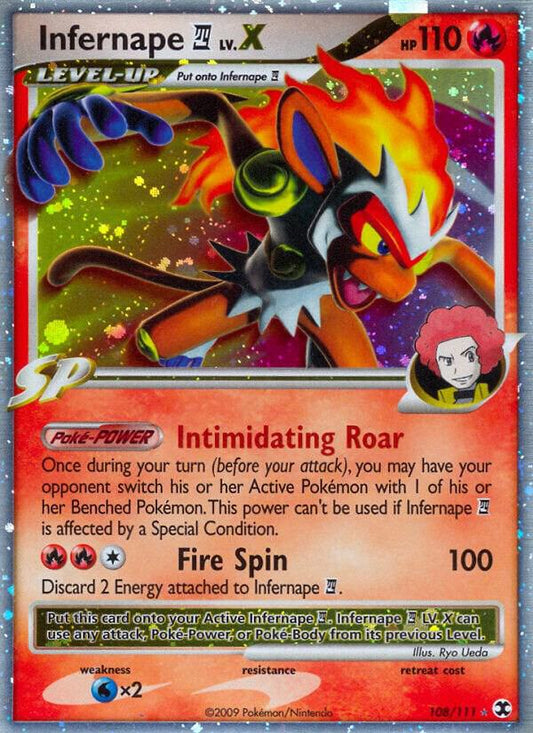 Infernape E4 Lv.X [Rising Rivals] 108/111