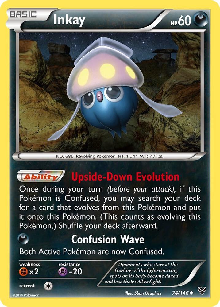 Inkay (74) [XY Base Set] 74/146