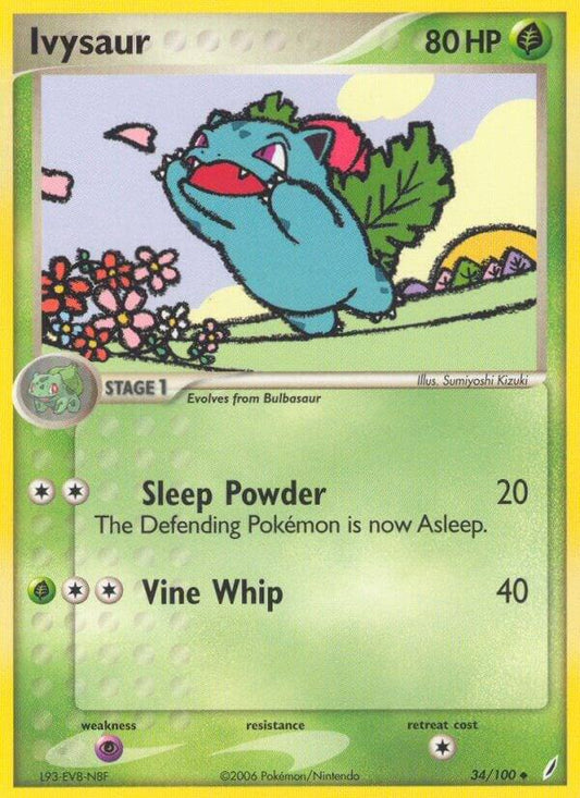 Ivysaur - 034/100 [EX Crystal Guardians] 34/100