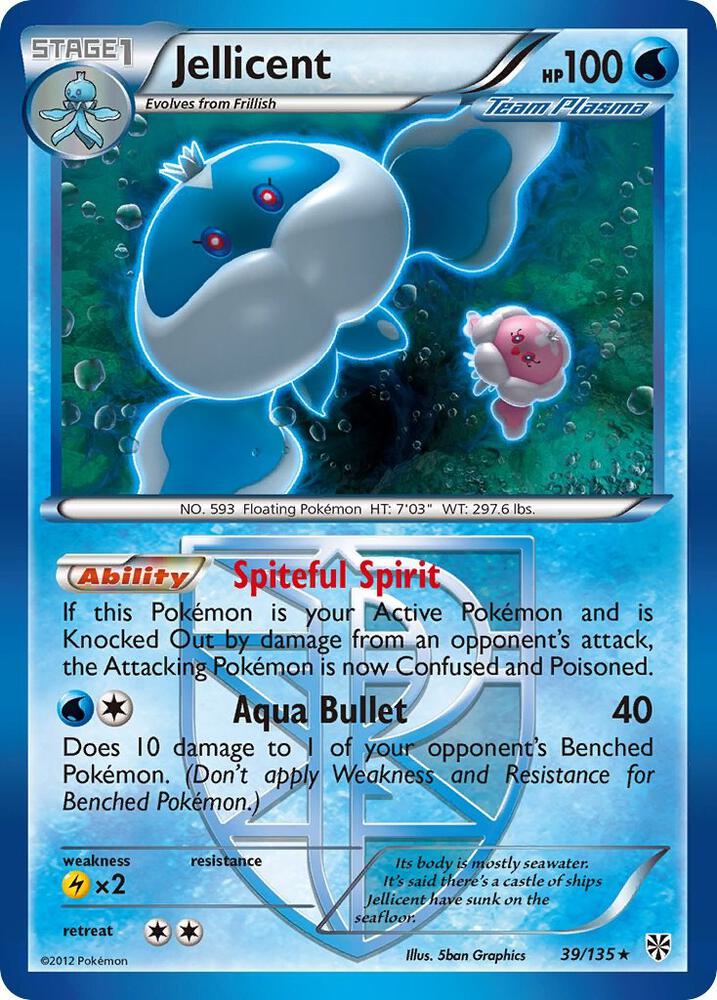 Jellicent (Team Plasma) [Plasma Storm] 39/135