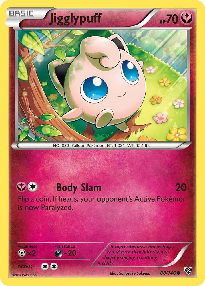Jigglypuff (88) [XY Base Set] 88/146