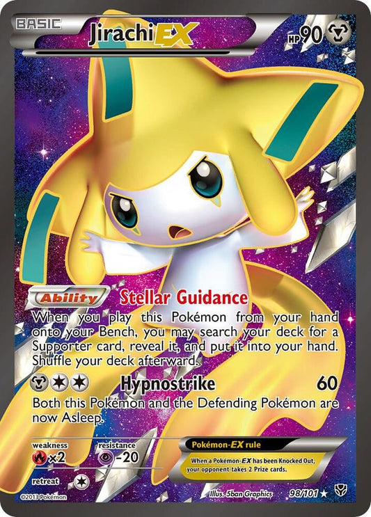 Jirachi EX (98 Full Art) [Plasma Blast] 98/101