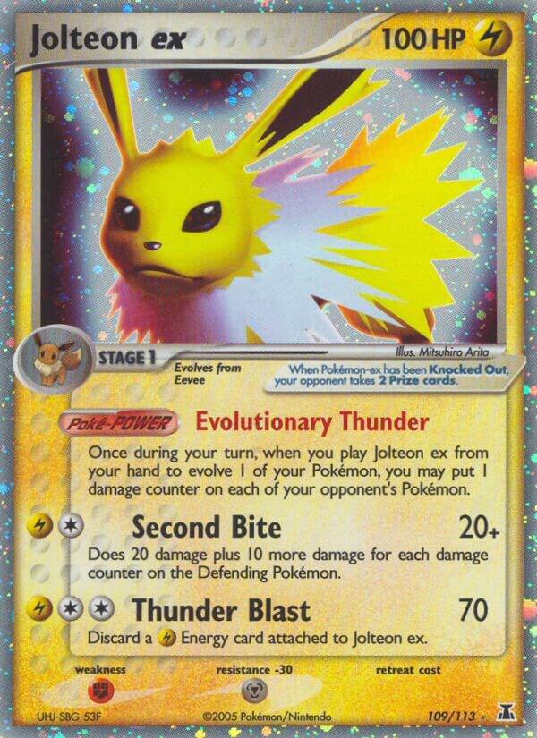 Jolteon ex [Delta Species] 109/113