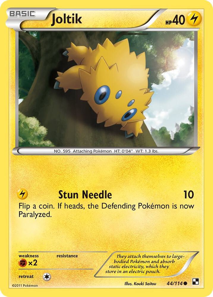 Joltik (44) [Black and White] 44/114