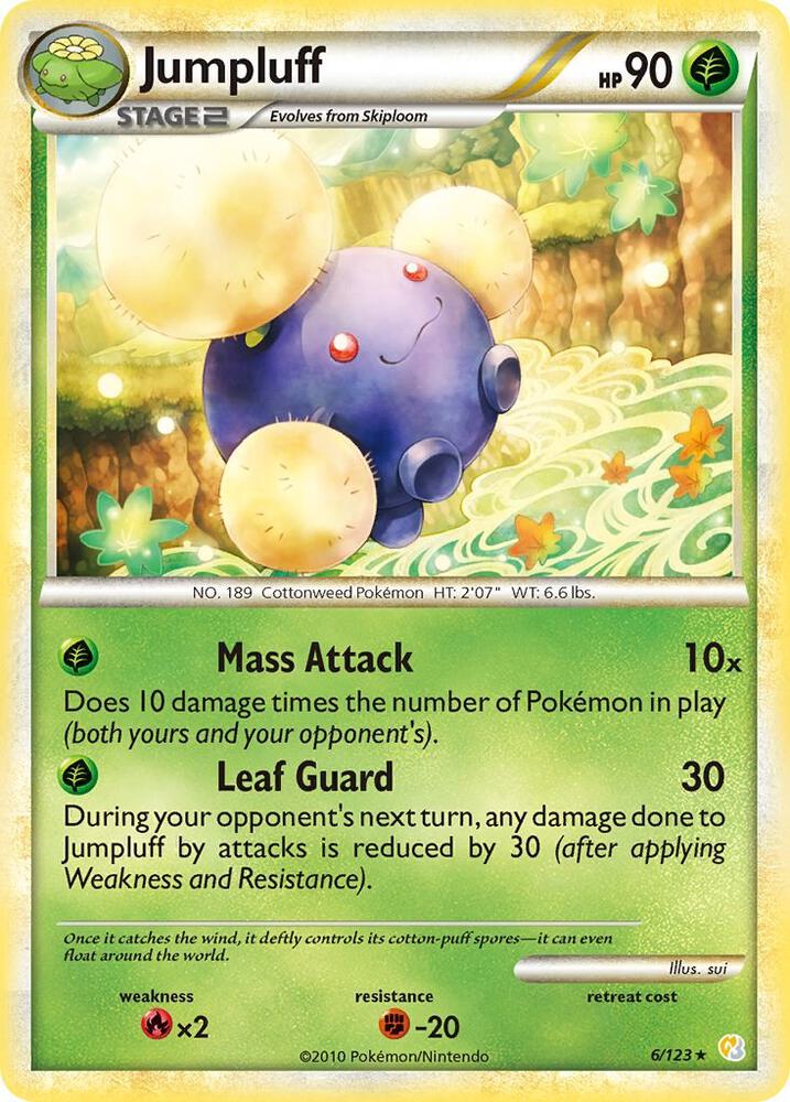 Jumpluff [HeartGold SoulSilver] 6/123