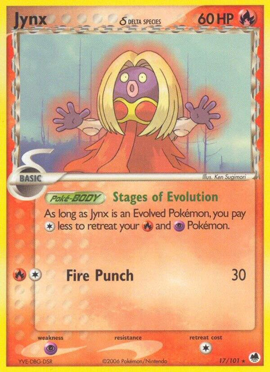Jynx (Delta Species) [EX Dragon Frontiers] 17/101