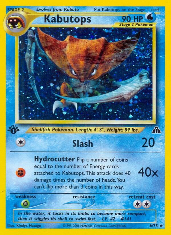 Kabutops (6) [Neo Discovery] 06/75