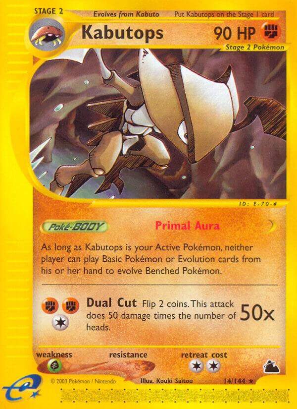 Kabutops (14) [Skyridge] 014/144