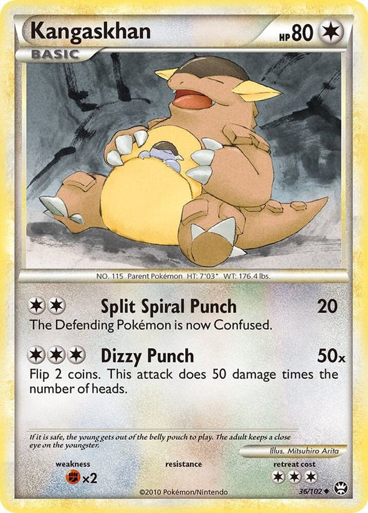 Kangaskhan [Triumphant] 36/102