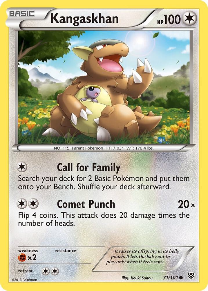 Kangaskhan [Plasma Blast] 71/101