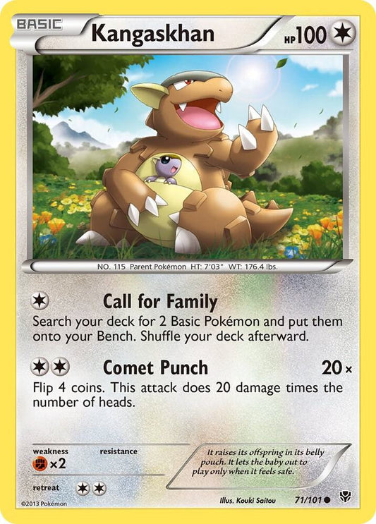 Kangaskhan [Plasma Blast] 71/101