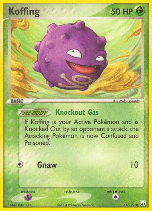 Koffing [Team Rocket Returns] 61/109