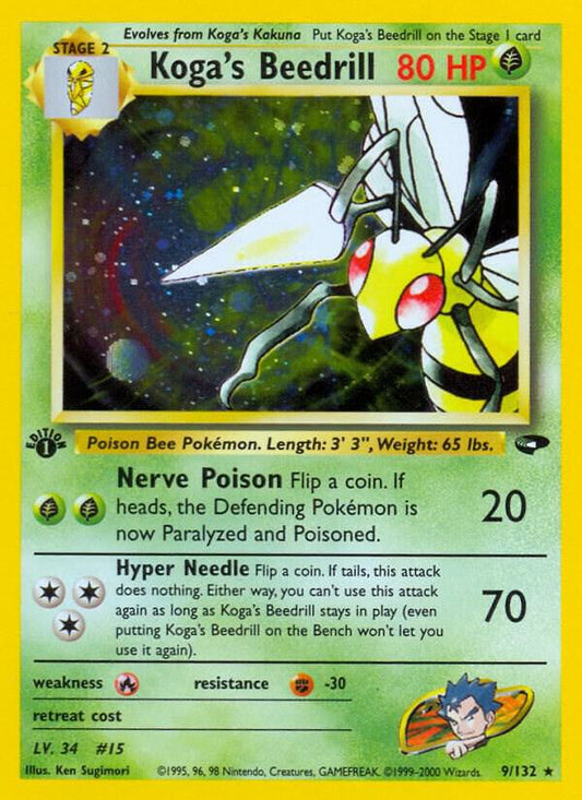 Koga's Beedrill [Gym Challenge] 009/132