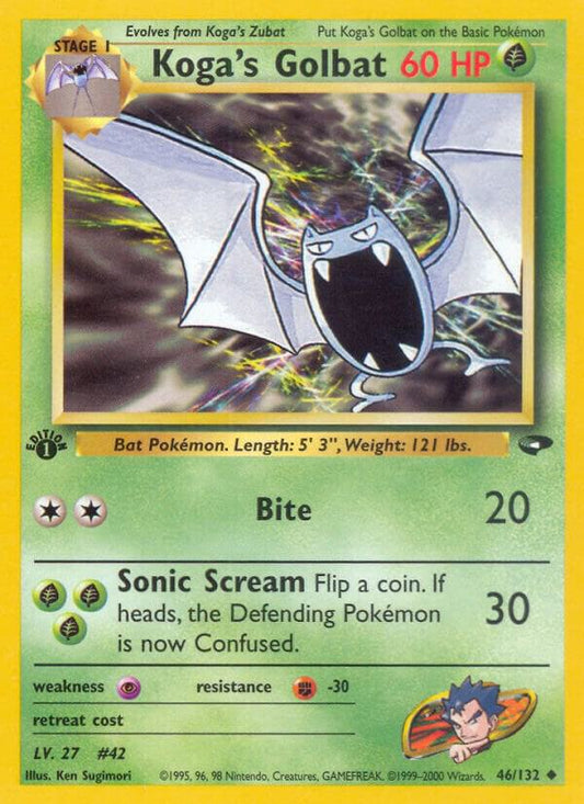 Koga's Golbat [Gym Challenge] 046/132
