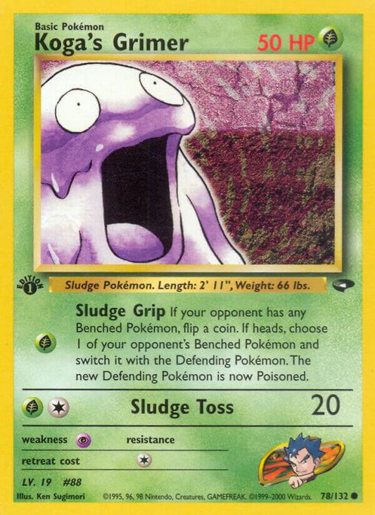 Koga's Grimer [Gym Challenge] 078/132