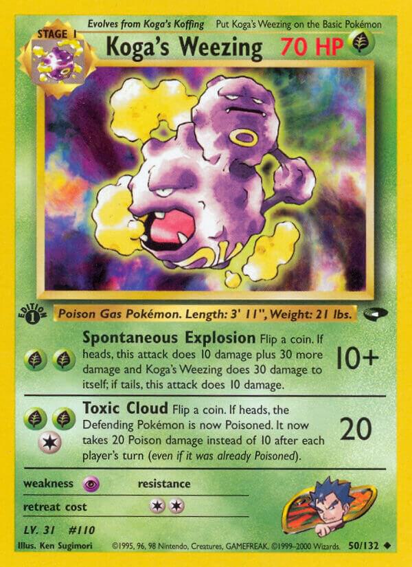 Koga's Weezing [Gym Challenge] 050/132