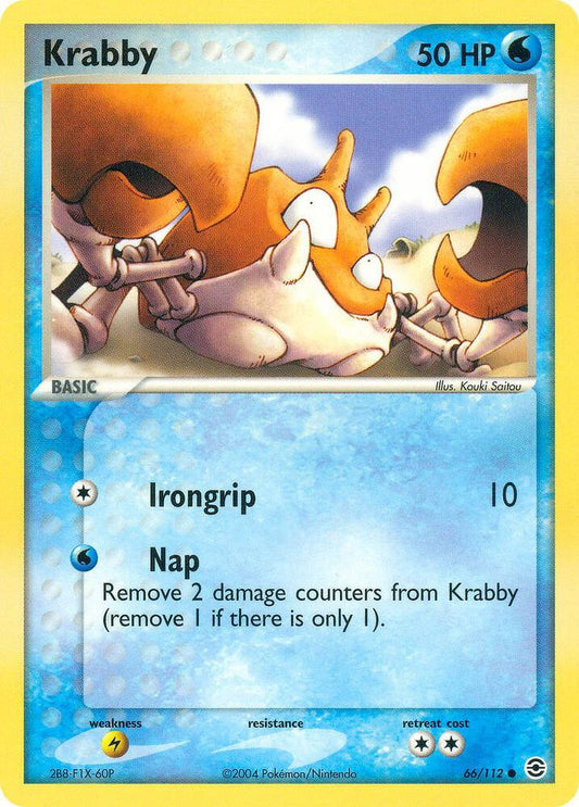 Krabby [FireRed & LeafGreen] 66/112