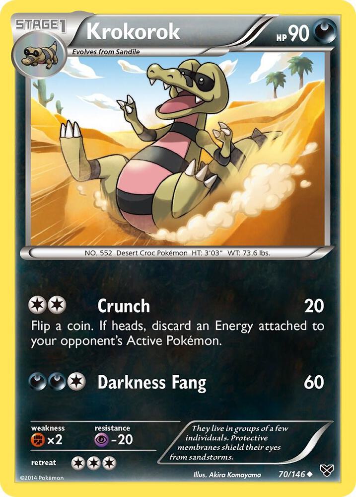 Krokorok [XY Base Set] 70/146