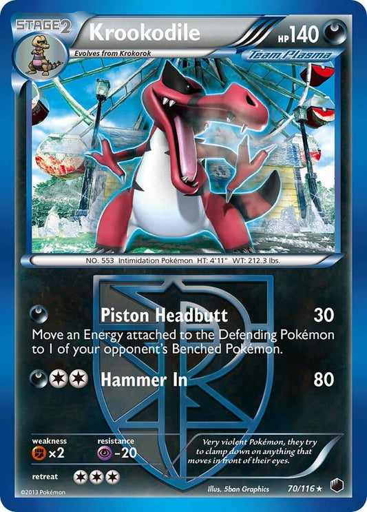 Krookodile (Team Plasma) [Plasma Freeze] 70/116
