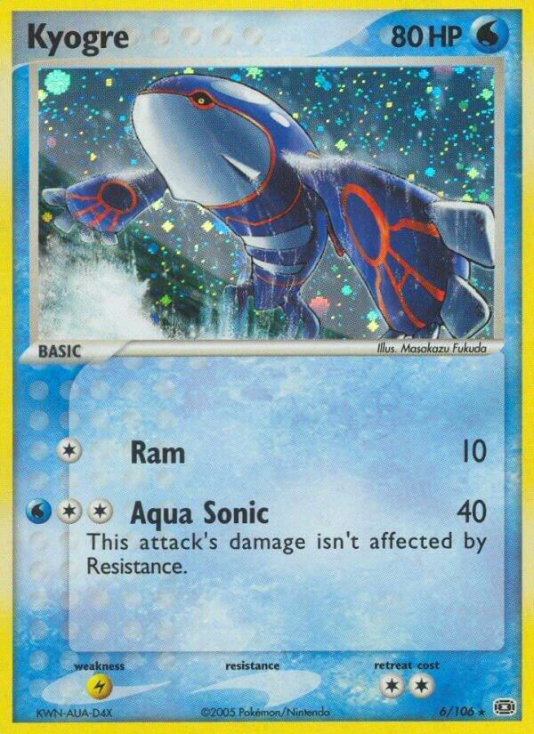 Kyogre - 006/106 [EX Emerald] 6/106