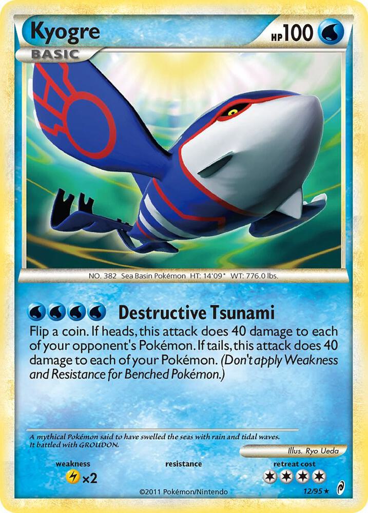 Kyogre [Call of Legends] 12/95