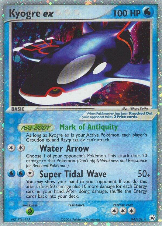 Kyogre ex [Hidden Legends] 94/101