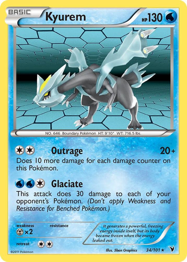 Kyurem [Noble Victories] 34/101