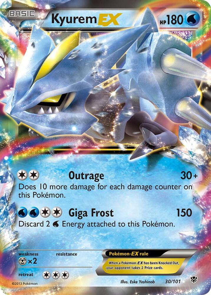 Kyurem EX [Plasma Blast] 30/101