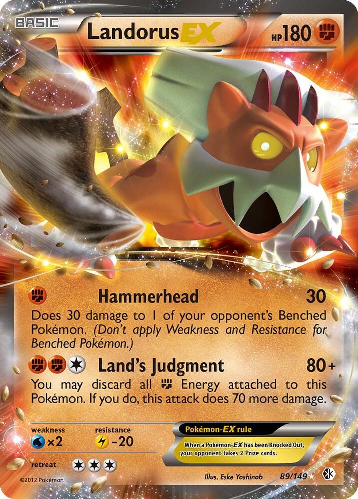 Landorus EX [Boundaries Crossed] 89/149