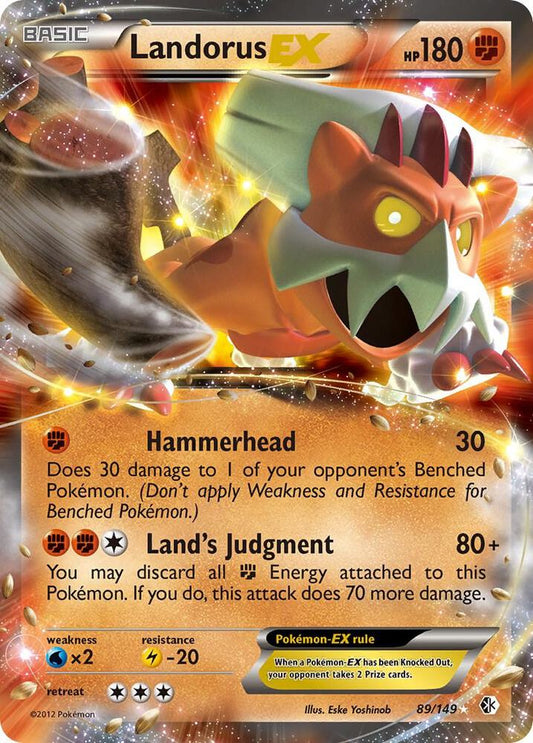 Landorus EX [Boundaries Crossed] 89/149