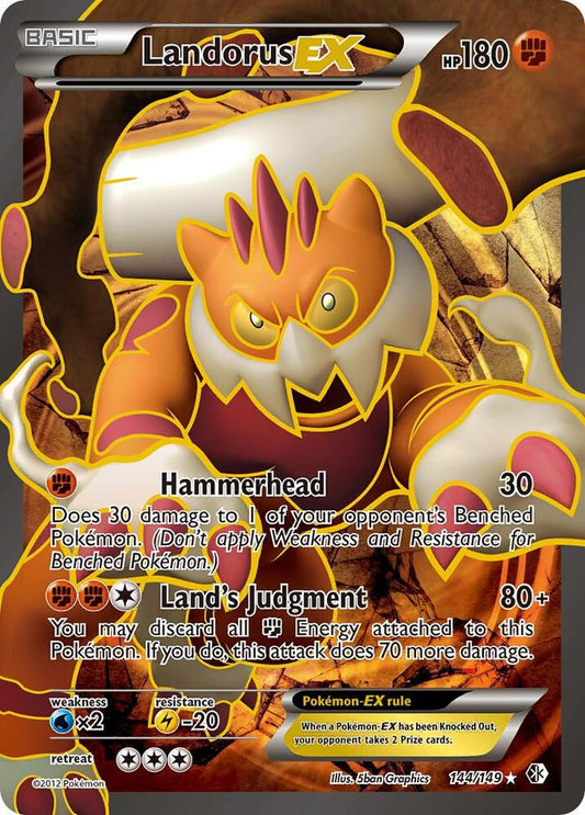 Landorus EX (144 Full Art) [Boundaries Crossed] 144/149
